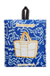 Keith Haring foldaway tote Dark Blue 2