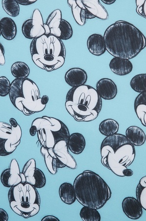 Disney Luggage Cover M Синий 2